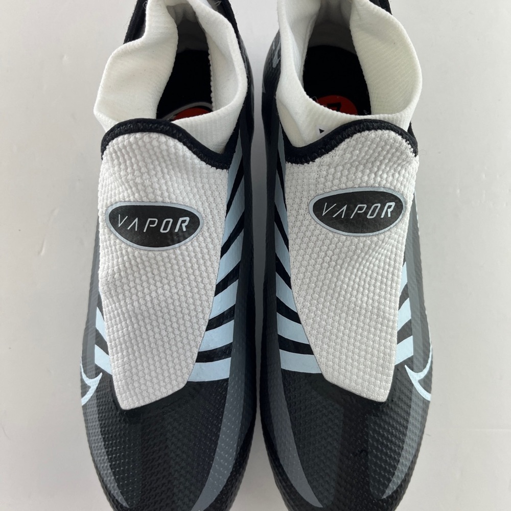 Nike Vapor Edge Pro 360  Football Cleats Mens Black/White DQ3670-001 - Picture 13 of 16